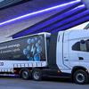 Camión IVECO S-eWay Fuel Cell en un evento de BMW