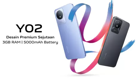 vivo Y02: pantalla de 6,51", batería de 5000 mAh y Android 12 Go Edition por 95 dólares