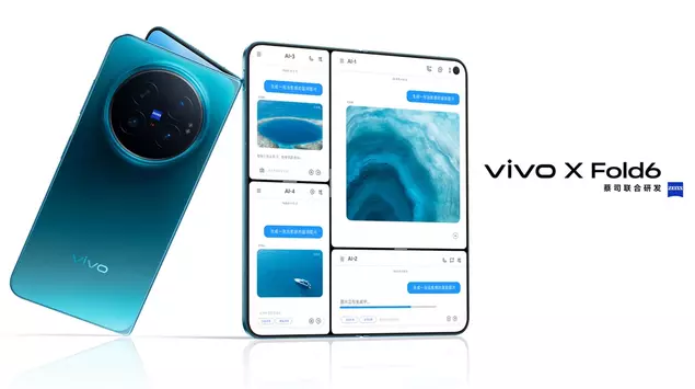 El Vivo X Fold 6 sorprende ...