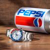 Logo de Pepsi en Seiko Diver