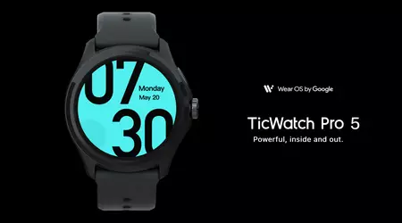 TicWatch Pro 5: el primer smartwatch del mundo con un procesador Snapdragon W5+ Gen 1 a bordo