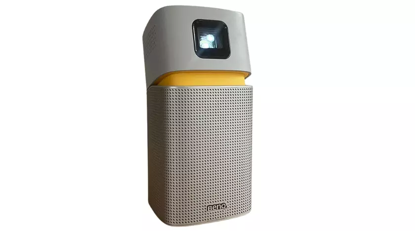 BenQ GV1 proyector en habitacion pequeña