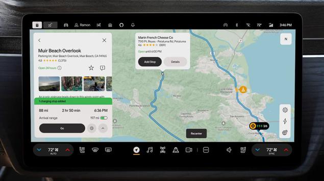Rivian ha integrado Google Maps en ...