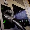 Interior del Porsche Charging Lounge