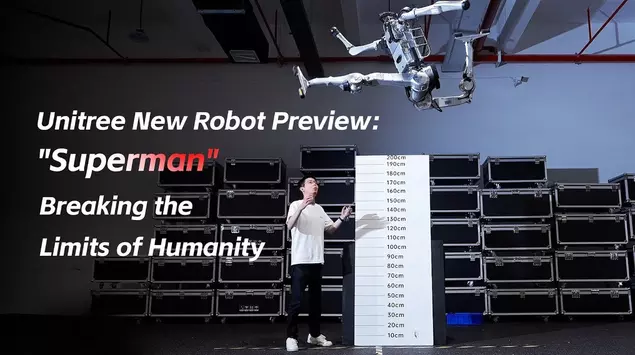 Unitree presenta Superman: el robot humanoide ...
