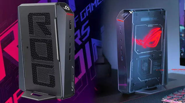 La PC de juegos compacta ASUS ...