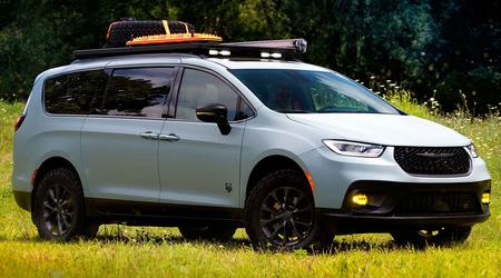 Chrysler presentó el concepto Pacifica Grizzly Peak, una versión todoterreno de la minivan