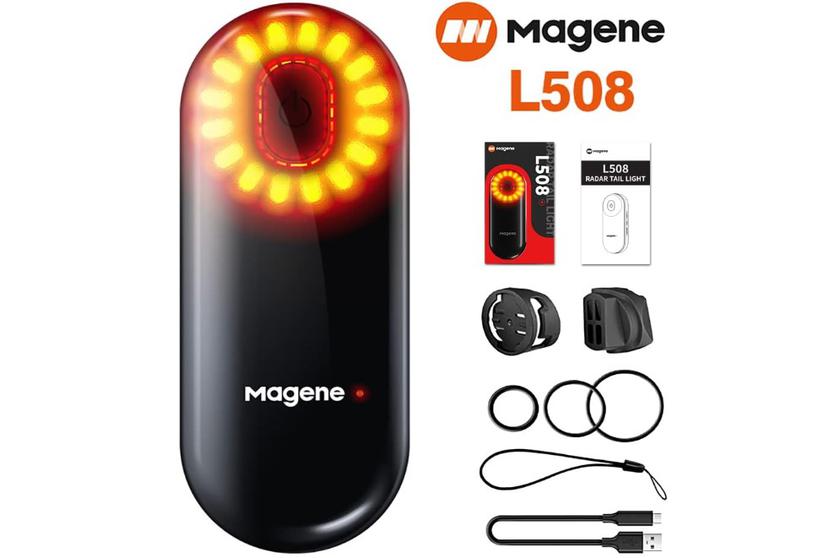 Luz de detección de radares para bicicletas Magene L508