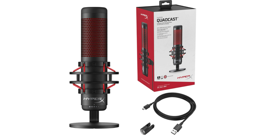 HyperX QuadCast ¿son buenos los micrófonos de condensador para el streaming?