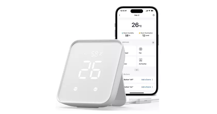 SwitchBot Hub 2 sensor temperatura wifi