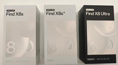 Se filtran en Internet imágenes de la caja de los smartphones Oppo Find X8s, Oppo Find X8s+ y Oppo Find X8 Ultra