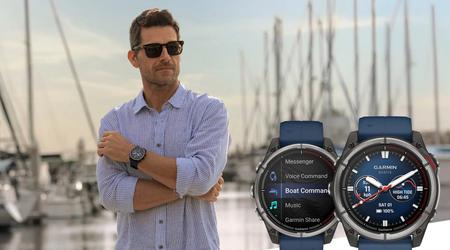 Garmin quatix 8: un reloj inteligente que controla tu yate con tu voz