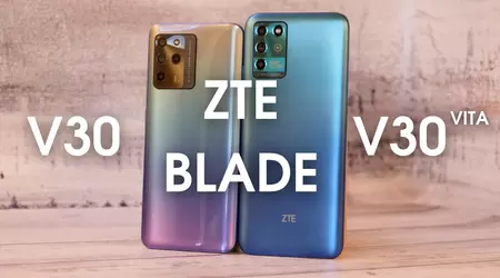 Una revisión de los smartphones de ZTE. Blade V30 y V30 vita