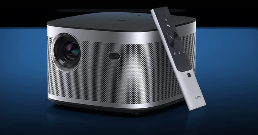XGIMI Horizon proyector en dormitorio