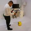 Ballie asistente robótico con proyector