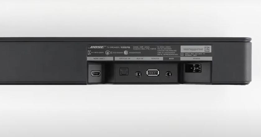 Bose barra de sonido panasonic
