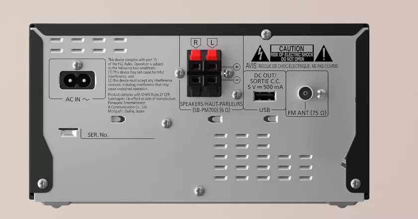 Panasonic SC-PM704 mejor pequeño estéreo