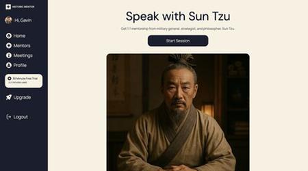 El servicio Historic Mentor proporciona consejos de Marco Aurelio, Sócrates y Sun Tzu