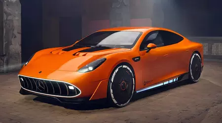 Mercedes ha revelado el sedán eléctrico superdeportivo Concept AMG GT XX de 1,360 caballos de fuerza