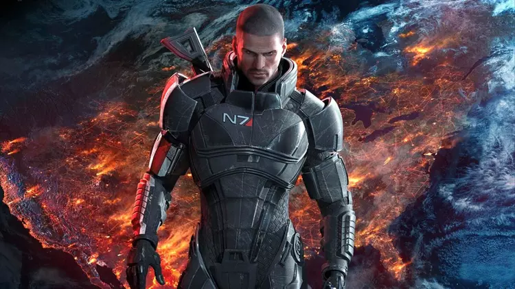 El Comandante Shepard está en buenas ...