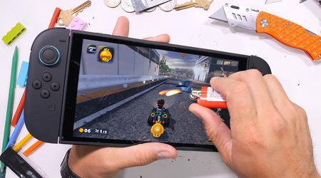 Un escalpelo, un mechero y manos fuertes no rompieron la Nintendo Switch 2: el blogger JerryRigEverything probó la nueva consola para su durabilidad