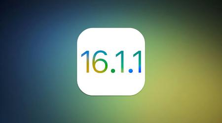 Trabajando en los errores: Apple lanzó iOS 16.1.1 y iPadOS 16.1.1