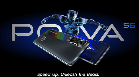 Tecno Pova 5G: pantalla de 120Hz, chip Dimensity 900, batería de 6000mAh y cámara de 50MP por $268