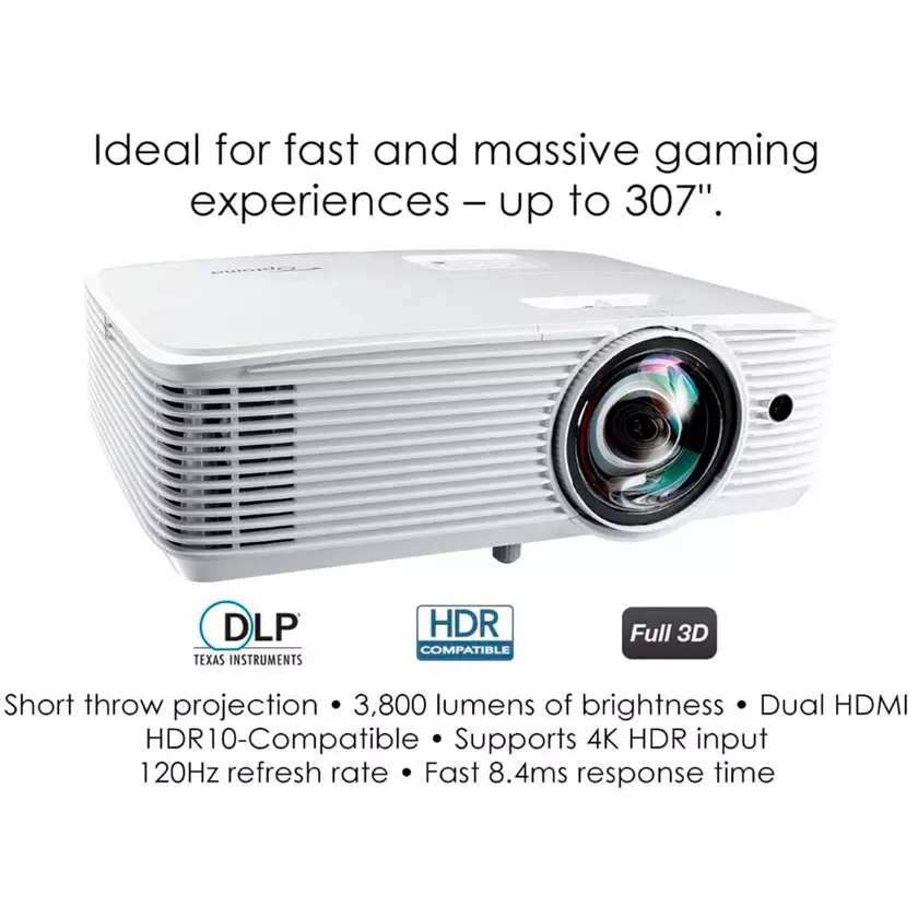Proyector digital Optoma GT1080HD Modelos de proyectores Optoma