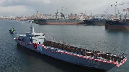 Turquía bota su primer buque de asalto anfibio YLCT