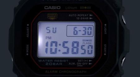 Casio lanza el reloj G-Shock DW-5000R en honor al modelo original de 1983