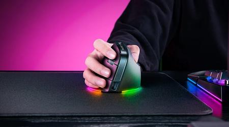 Razer lanza su primer ratón vertical Pro Click V2 con iluminación RGB