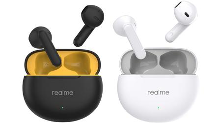 realme Buds T01: auriculares TWS con Bluetooth 5.4, protección IPX4, Google Fast Pair y hasta 28 horas de batería por 15 €.