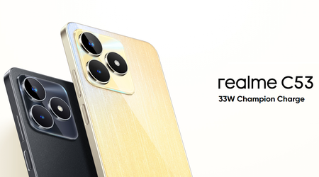 realme C53 - Unisoc T612, pantalla IPS de 90 Hz, cámara de 50 MP y Android 13 a $120