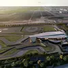 Interior del Porsche Experience Center en Singapur