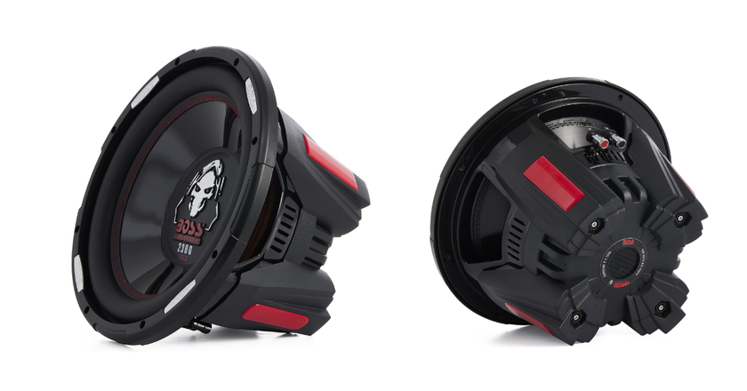 Paquetes de subwoofer de competición BOSS Audio Systems P126DVC Phantom de 12 pulgadas