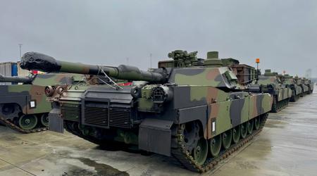 Llegan a Polonia los primeros tanques estadounidenses M1A2 SEPv3 Abrams
