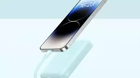 Baseus presenta una batería de 10.000 mAh con cable integrado y carga inalámbrica