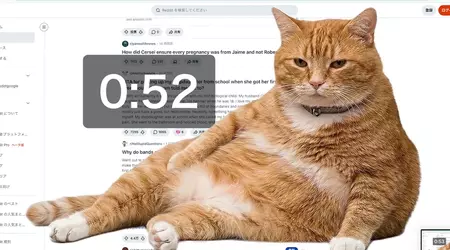 Un gato japonés bloquea tus redes sociales cuando llevas demasiado tiempo mirando la pantalla