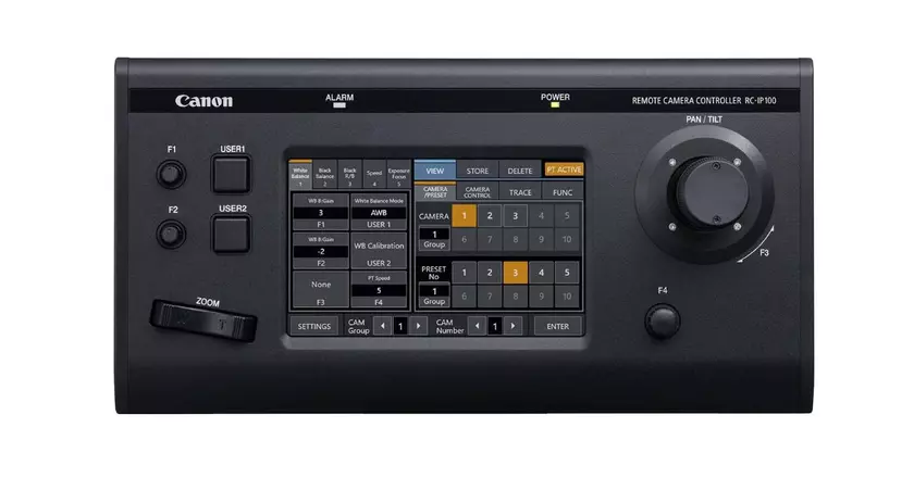 Controlador de cámara PTZ Canon RC-IP100