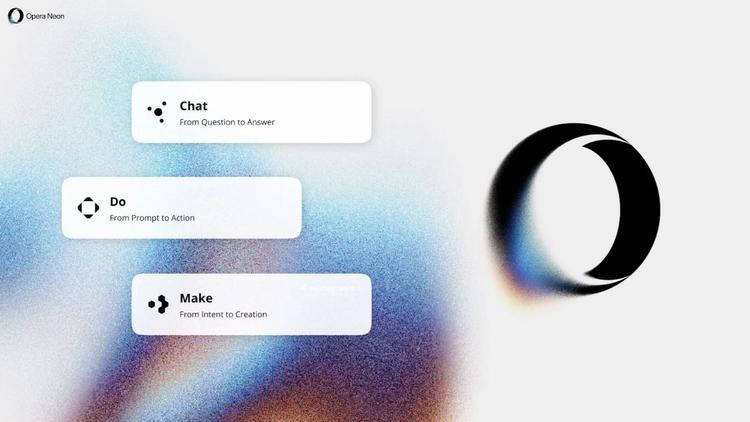 Nuevo navegador Opera Neon crea juegos, ...