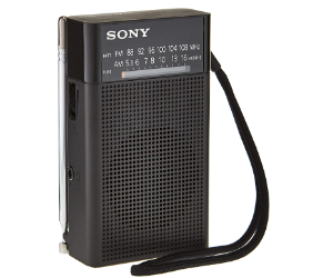 Radio AM/FM portátil Sony ICFP26