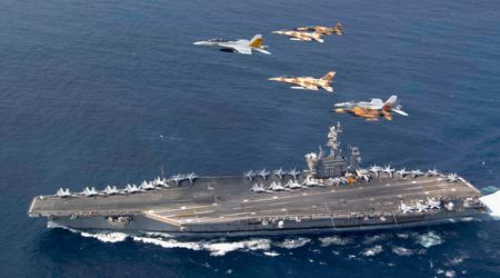 Tras el USS Gerald R. Ford, Estados Unidos despliega el portaaviones USS Dwight D. Eisenhower en el Mar Mediterráneo para apoyar a Israel.