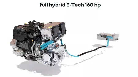 Renault ha presentado un nuevo tren motriz híbrido de 160 hp para Captur y Symbioz