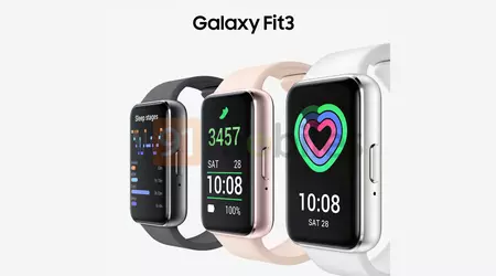 Samsung Galaxy Fit 3 apareció en renders de prensa de calidad: gran pantalla y tres colores