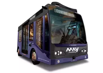 May Mobility presenta un minibús eléctrico ...
