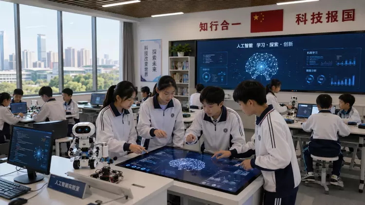 China obliga a enseñar IA en ...