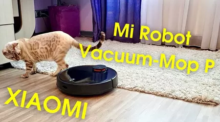 Revisión en video del robot aspirador Xiaomi Mi Robot Vacuum-Mop P: potente y avanzado