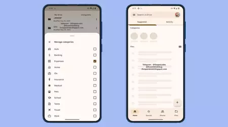 Una nueva función de Google Drive: Clasificar archivos por categorías