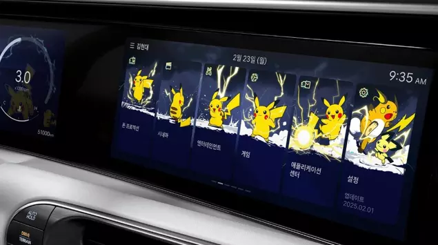 Hyundai añadió Pokémon a sus coches