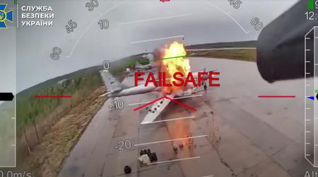 Video épico de la SBU: los drones ucranianos destruyen la aviación estratégica rusa